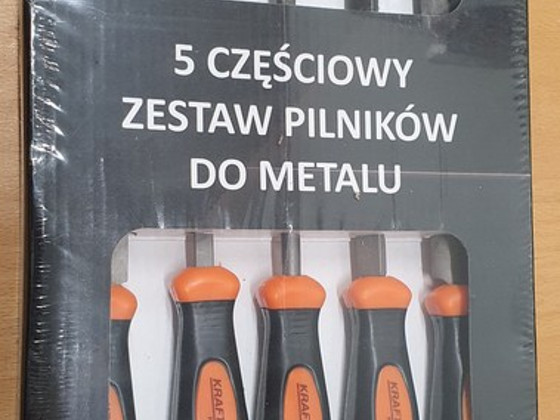 Напильники металлические 5шт. новые.