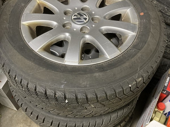 195 / 65r15 ламели hankook с колесами vw