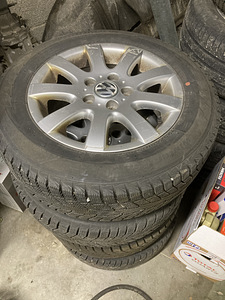 195 / 65r15 ламели hankook с колесами vw (1 фото из 4)