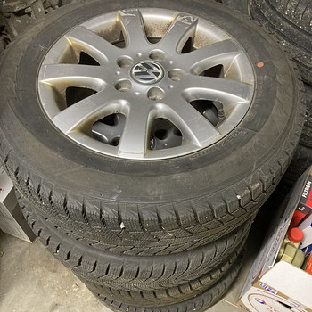 195 / 65r15 ламели hankook с колесами vw