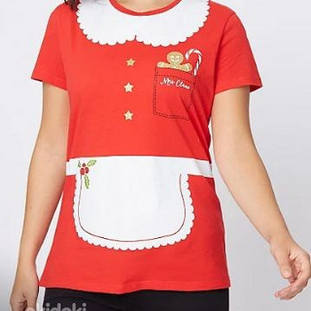 Uus George jõulupluus Mrs. Claus 40/42, 44/46 ja 48/50
