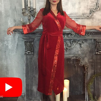 Праздничное тянущееся платье, размер M|L