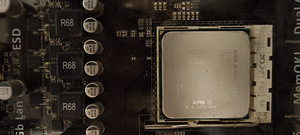 Материнка Amd F2A55 fm2 + процессор Amd Athlon X4 + 8gb ddr3 (2 фото из 5)