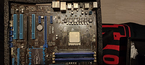 Материнка Amd F2A55 fm2 + процессор Amd Athlon X4 + 8gb ddr3 (5 фото из 5)