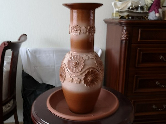 Керамическая ваза