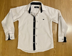 Рубашка Armani Junior, до 134 (3 фото из 4)