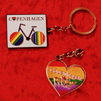 Copenhagen Pride võtmehoidjad, 2 tk.