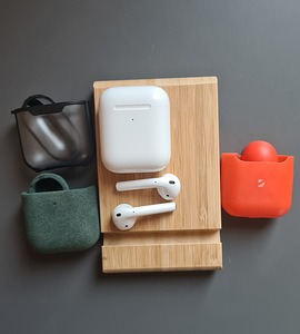 Airpods 2 TWS (чехол для настоящей беспроводной зарядки) (1 фото из 1)