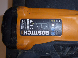 Naelapüstol BOSTITCH GBT1850K + kohver + gaas + laadija (7 foto / 7)