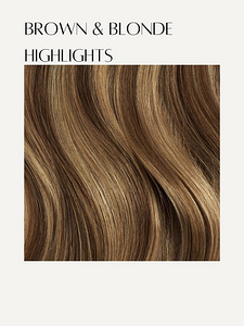 Juuksepikendus HALO HAIR , Brown & Blonde Highlights (2 foto / 2)