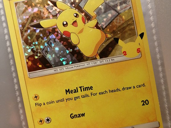 Pikachu holo, Pokemon McDonald's seeriast.