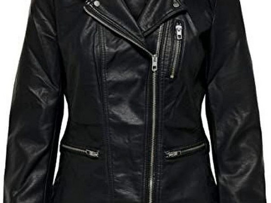 MEGA! ONLY Naiste kunstnahast biker OTW Noos jope! UUS!