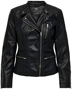 MEGA! ONLY Naiste kunstnahast biker OTW Noos jope! UUS! (1 foto / 3)