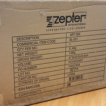 Блендер zepter artmix bl 001