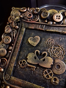 Steampunki kompositsioon. "Hammasratastega luiged". (8 foto / 9)