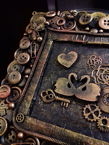 Steampunki kompositsioon. "Hammasratastega luiged". (9 foto / 9)