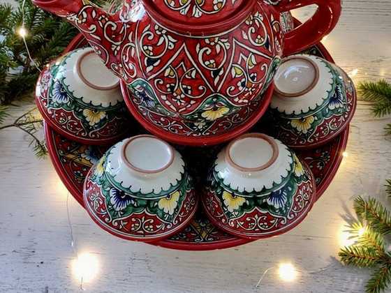 Чайные сервизы: узбекская керамика