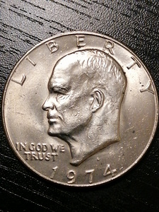 1 доллар Эйзенхауэра 1971,1974 года (1 фото из 1)
