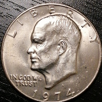 1 доллар Эйзенхауэра 1971,1974 года