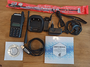 Raadiosaatja Baofeng UV 82 8W komplekt (1 foto / 1)