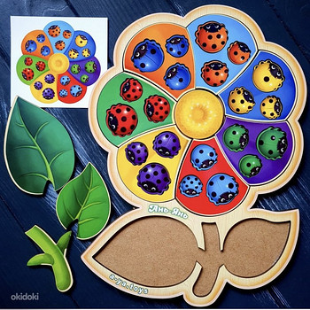 Сортер с картами. Цветок
