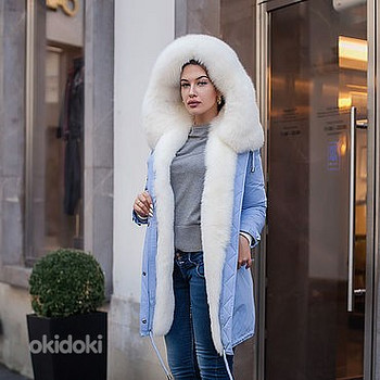 Müüa parka (nagu uus), rebasenahast