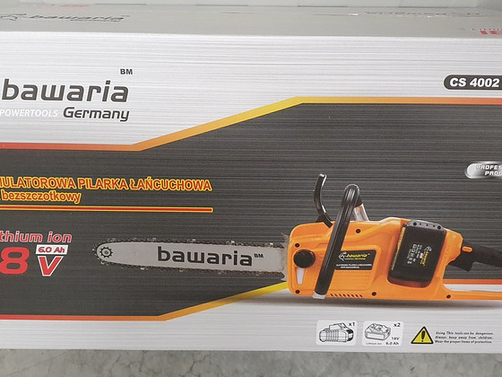 Аккумуляторная пила BAWARIA 18V, 6Ah.