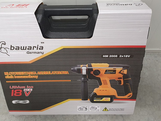 Аккумуляторная дрель BAWARIA 18v, 6Ah