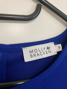 Molly BRACKEN pidulik kleit sinine, suurus S (3 foto / 3)