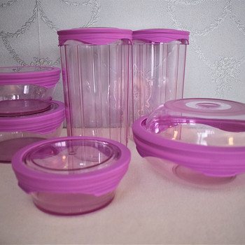 UUS. Säilitusnõude komplekt Sunrise Jasmine (Tupperware)
