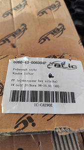 Aknatõstuk SKODA,BORA,VW Golf 4 (2 foto / 4)