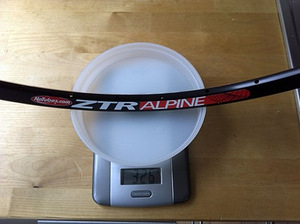 ZTR Alpine 26"x 23.2mm rattad FunWorks N-Light Boost IS Disc (5 foto / 5)