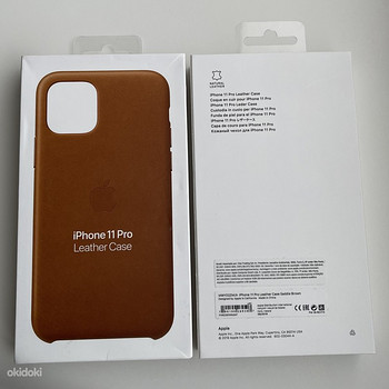 iPhone 11 Pro Leather Case Midnight Blue/Black/Red/Brown