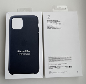 iPhone 11 Pro Leather Case Midnight Blue/Black/Red/Brown (4 foto / 4)