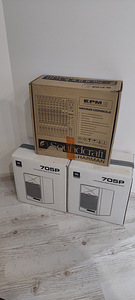JBL 705P Monitor 2 tk + Soundcraft EPM8 Mixer (1 foto / 6)