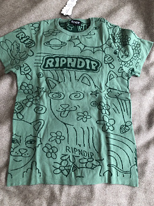 Трикотажная футболка ripndip размер S (2 фото из 3)
