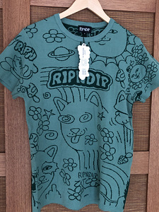 Трикотажная футболка ripndip размер S (3 фото из 3)