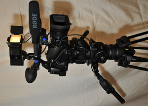 Müüdi videokaamerate komplekt SONY PMW-EX1R (3 foto / 4)