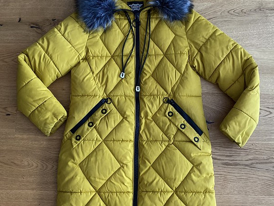 Теплое зимнее пальто L-XL