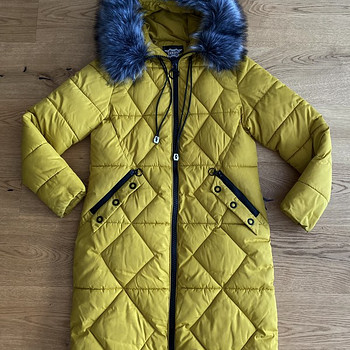 Теплое зимнее пальто L-XL