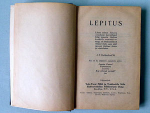 "LEPITUS" 1928 a. (2 foto / 3)