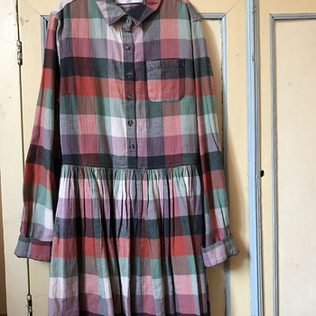 Фланелевое платье m&s