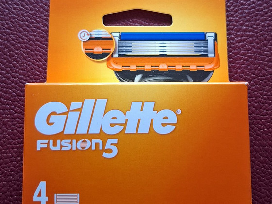 Gillette Fusion 5 terad 4tk.Originaal ! 5 pakki.Vaata