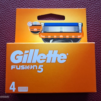 Gillette Fusion 5 terad 4tk.Originaal ! 5 pakki.Vaata