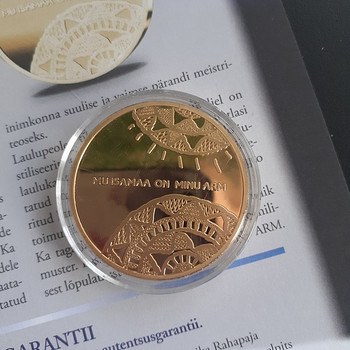 Kullatud medal "Laulupidu"