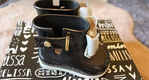Mini melissa kummikud. Резиновые полусапожки (2 фото из 3)