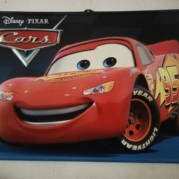 Disney Pixar Cars 3D ruumiline seinapilt