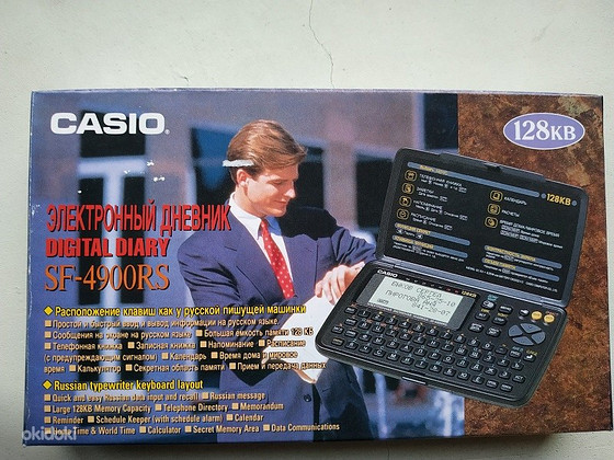 Электронный блокнот Casio SF-4900RS На русском языке