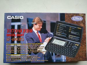 Elektrooniline märkmik Casio SF-4900RS Venekeelne (1 foto / 3)
