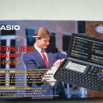 Электронный блокнот Casio SF-4900RS На русском языке